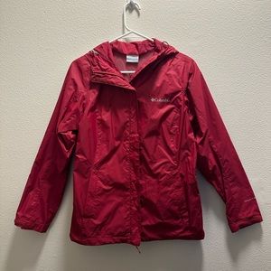 Columbia OmniTech rain jacket with hood sz XS